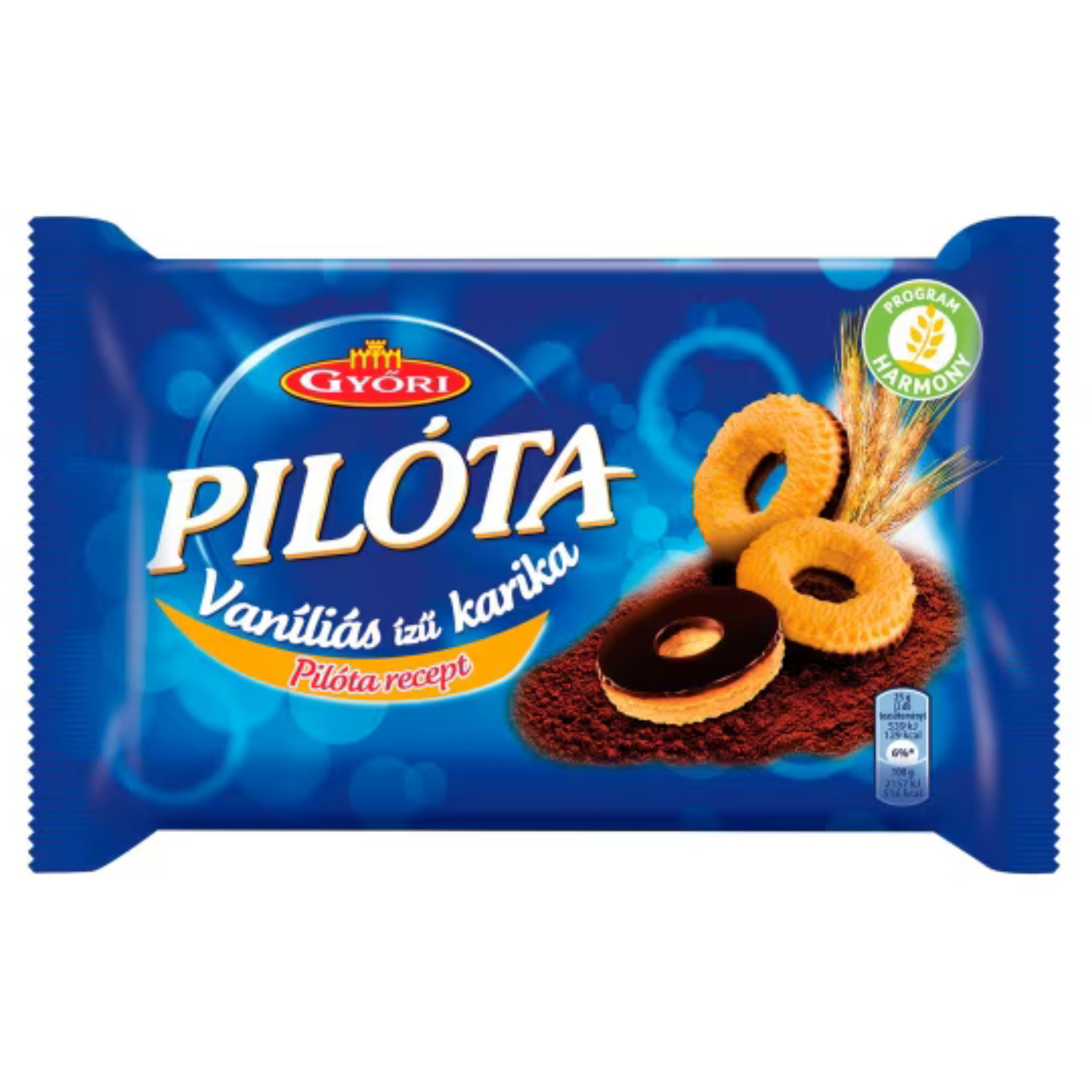 Győri Pilóta cerceaux à la vanille 150 g