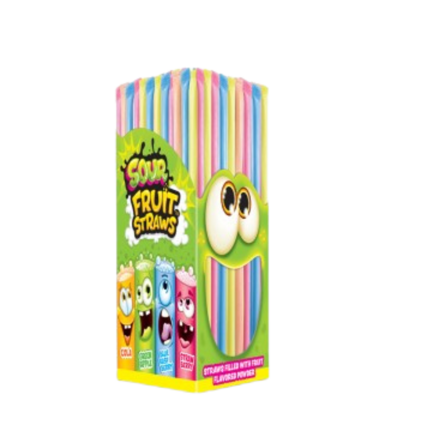 Sour Fruit Straws Mini 3 gr