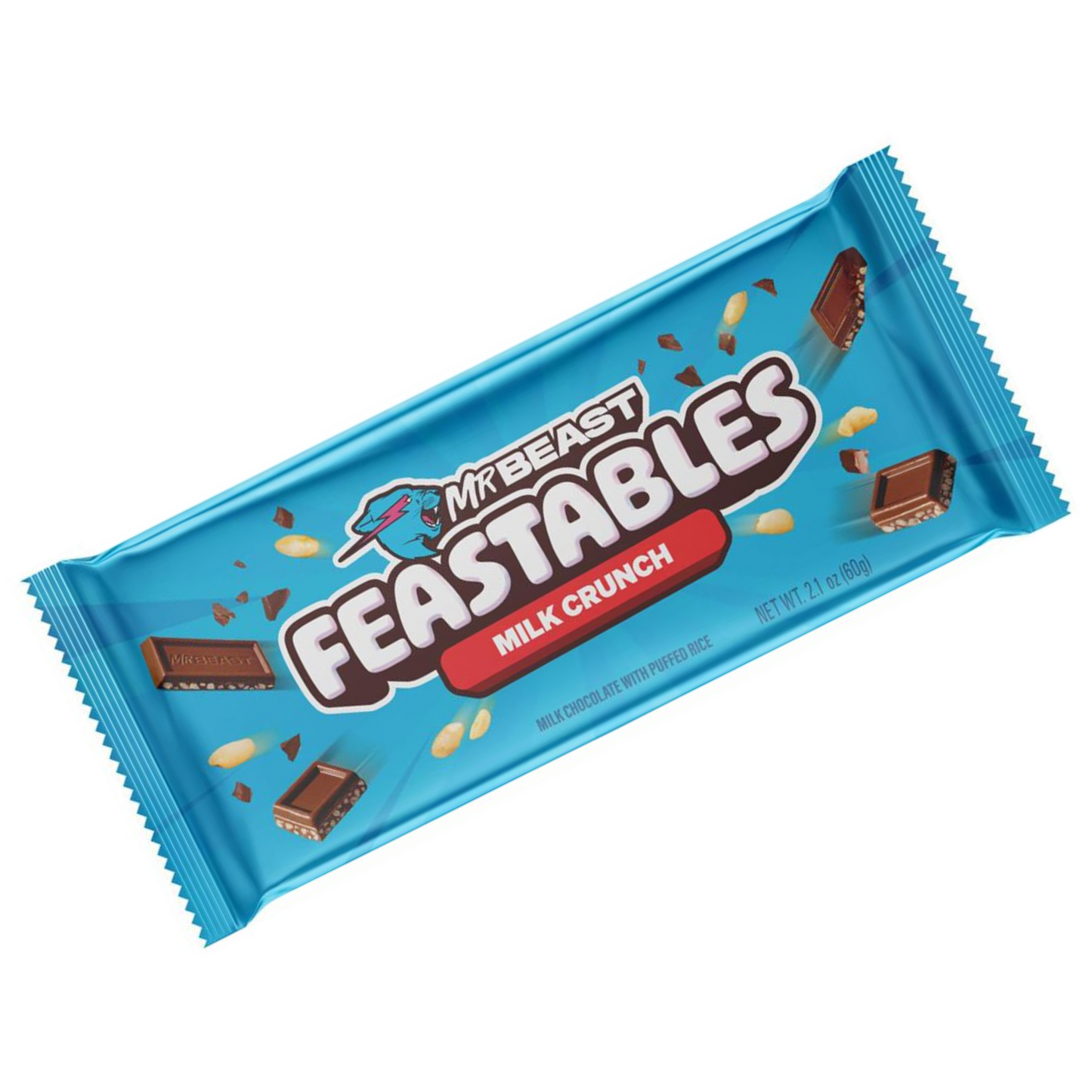 Feastables MrBeast Chocolate Bar Crunch 60g