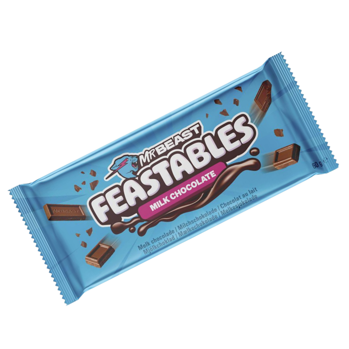 Feastables MrBeast Milk Chocolate Bar 60g