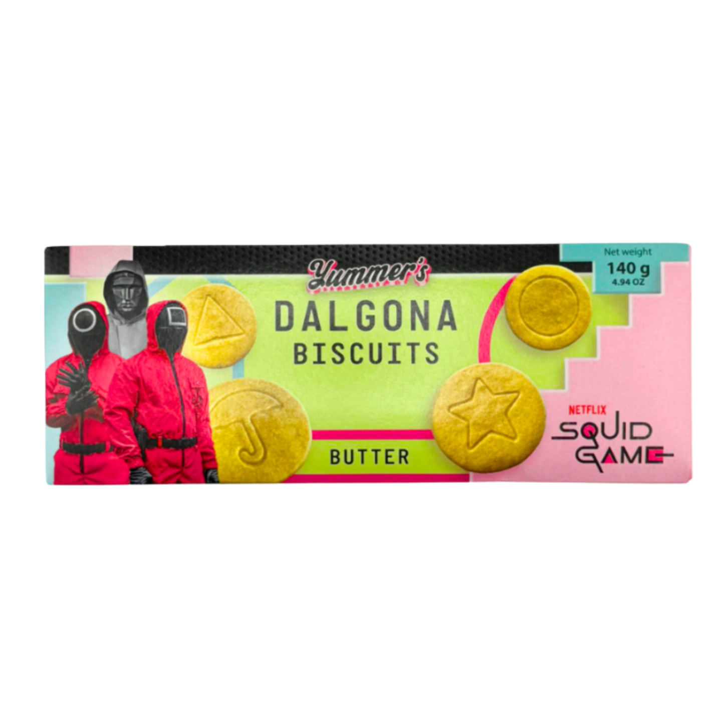 Yummer's Squid Game Dalgona Biscuits Butter 140g