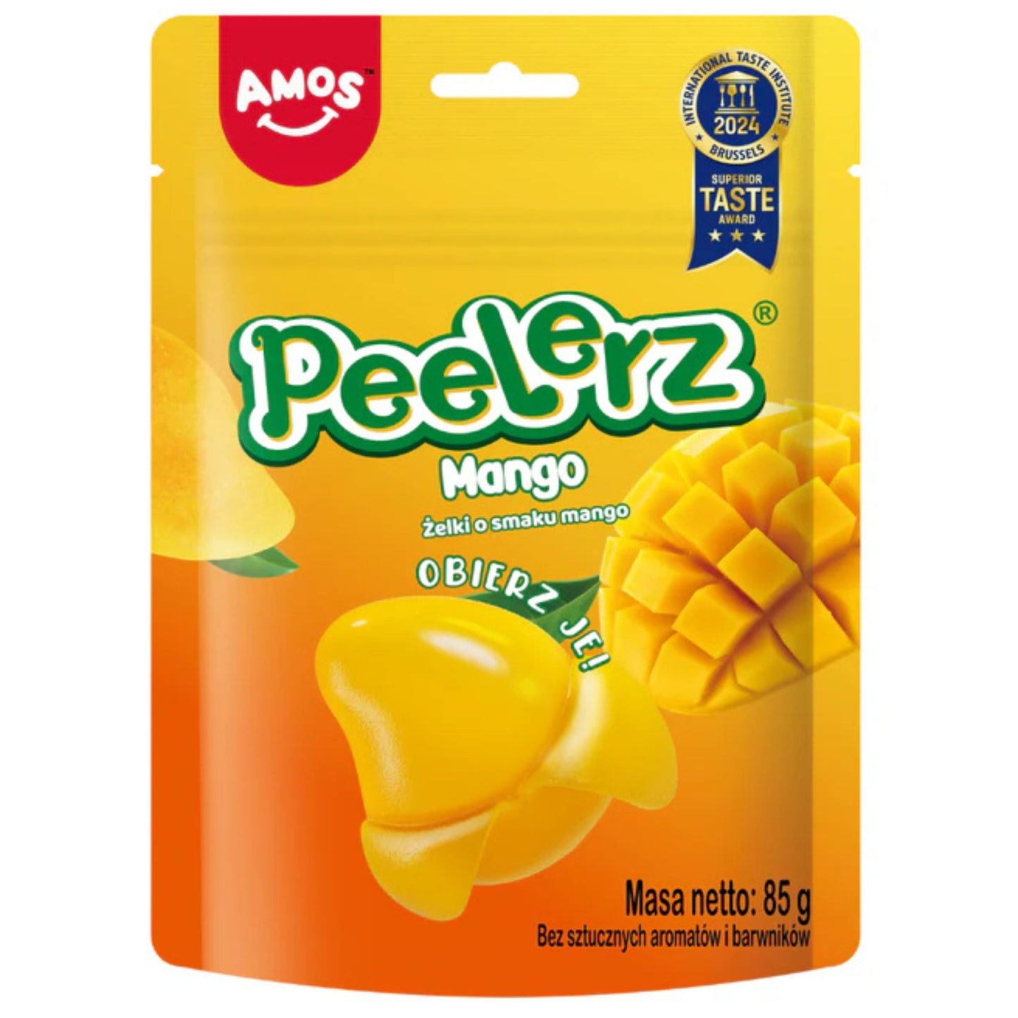 Amos Peelerz Gummy Mango 85g