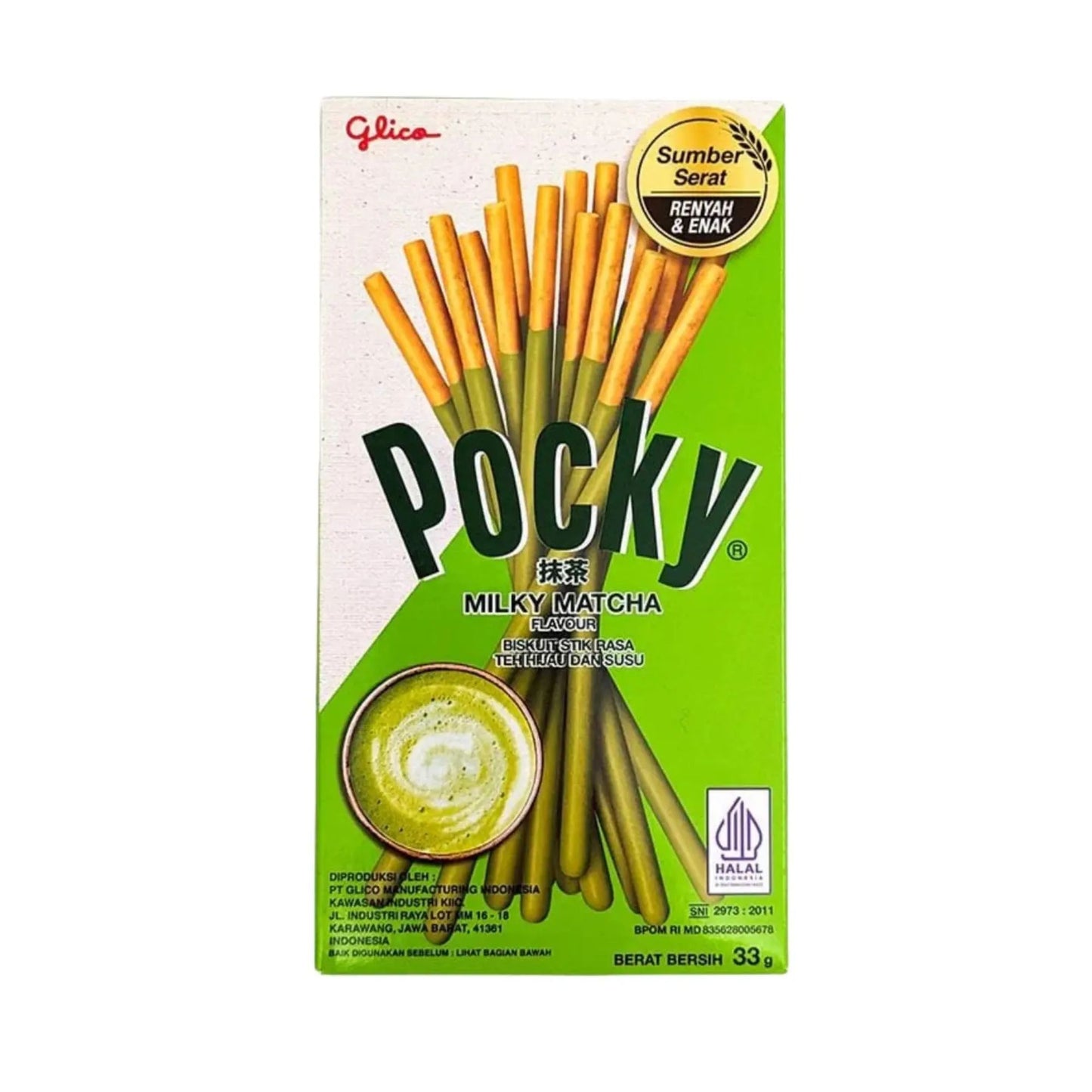 Pocky Macha Green Tea 45g