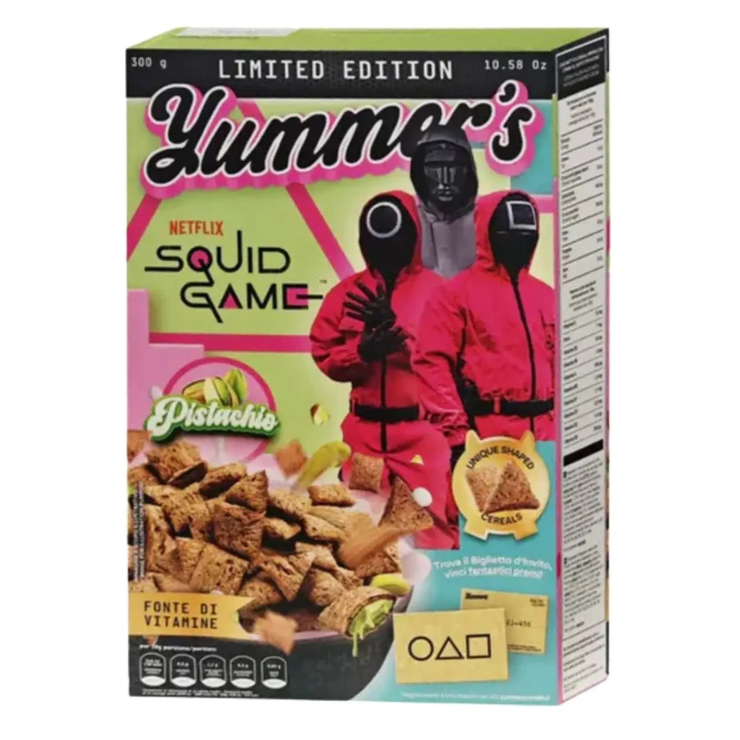 Yummers Squid Game Pistachio Muesli Pillow 300g