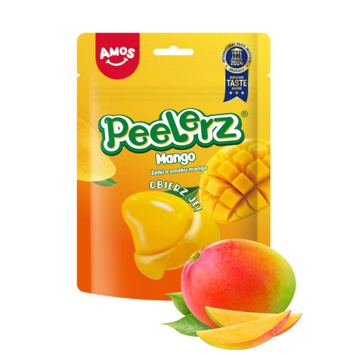 Amos Peelerz Gummy Mango 65g