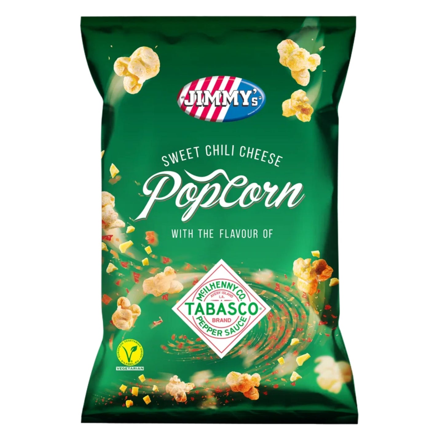 Jimmy's Popcorn Tabasco Sweet Chili Cheese 90g
