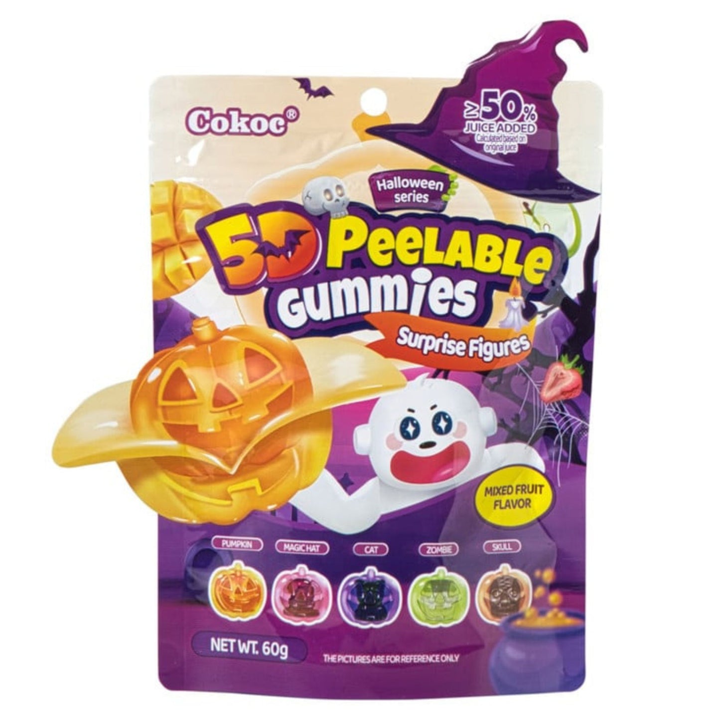 Cokoc Pealable Gummies Halloween 60g