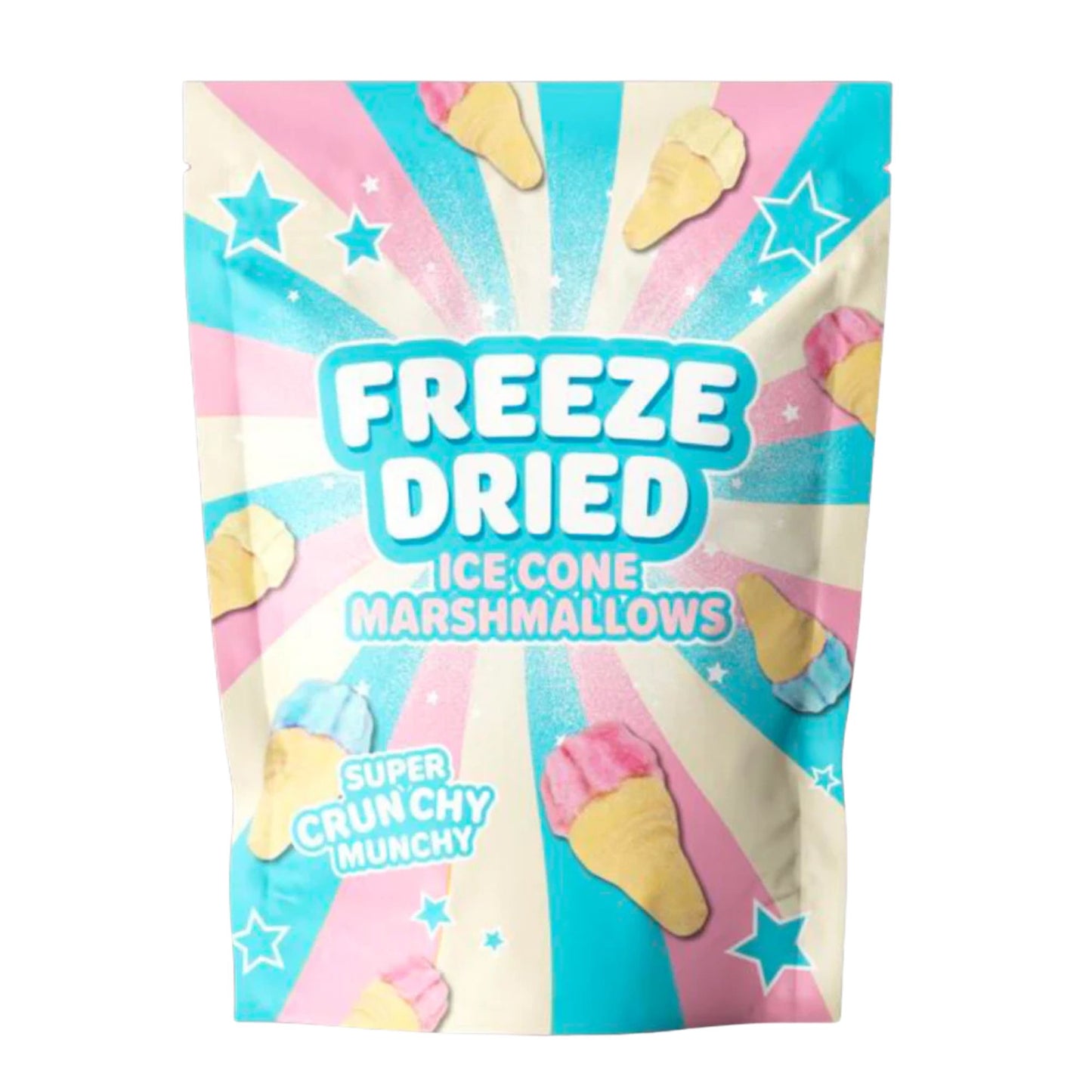 Freeze Dried Marshmallow Ice Cones 48g