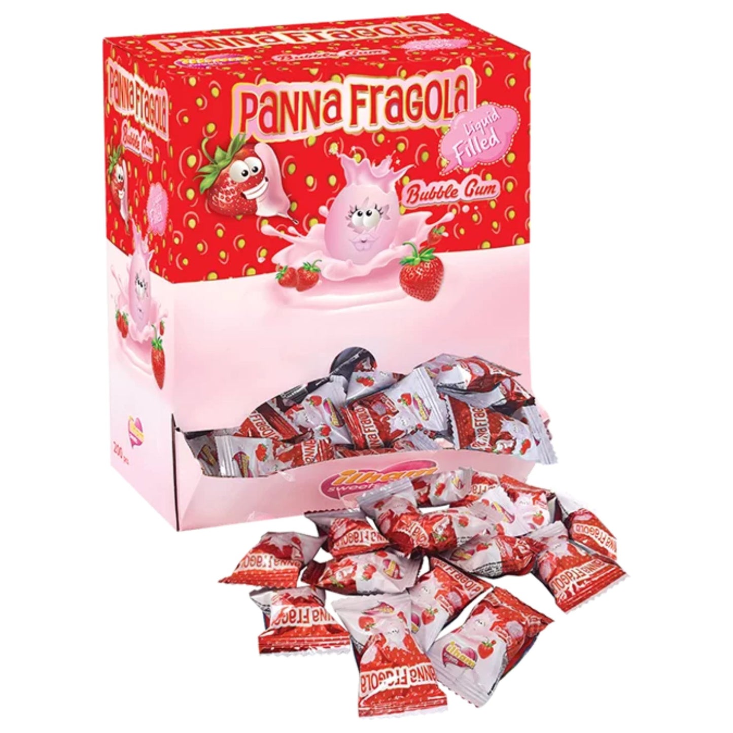 Panna Fragola Bubble Gum 6g