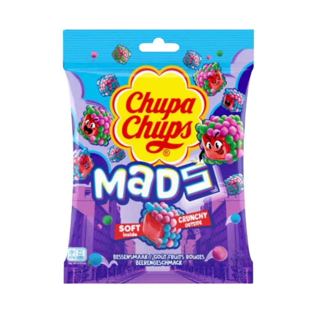 Chupa Chups Mads Red Fruits 115g