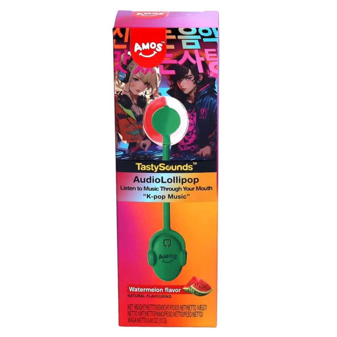 TastySounds Audio Lollipop Watermelon K-pop Music 37g