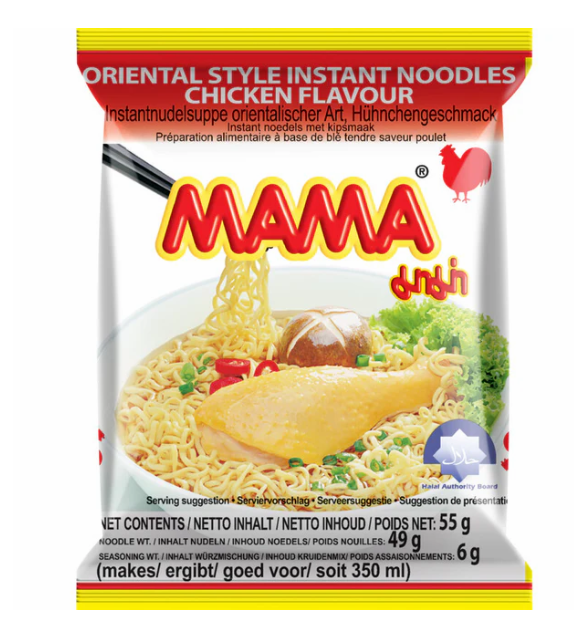Mama Instant Noodles Chicken 55g