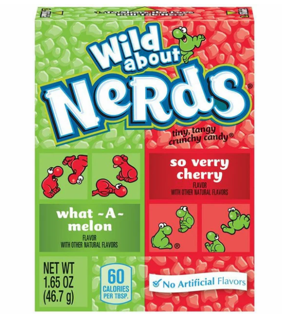 Nerds Watermelon Wildcherry 46,7g