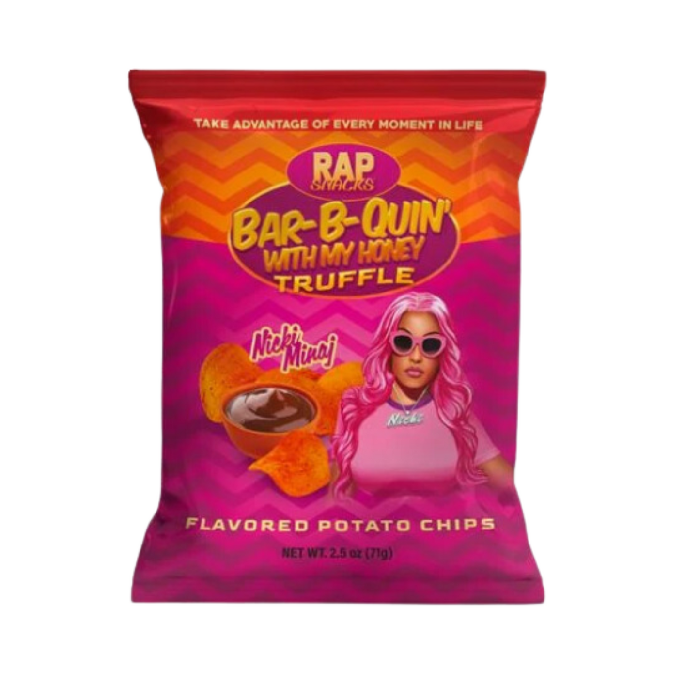 Rap Snacks Chips Nicki Minaj BBQ & Honey & Truffle 71g