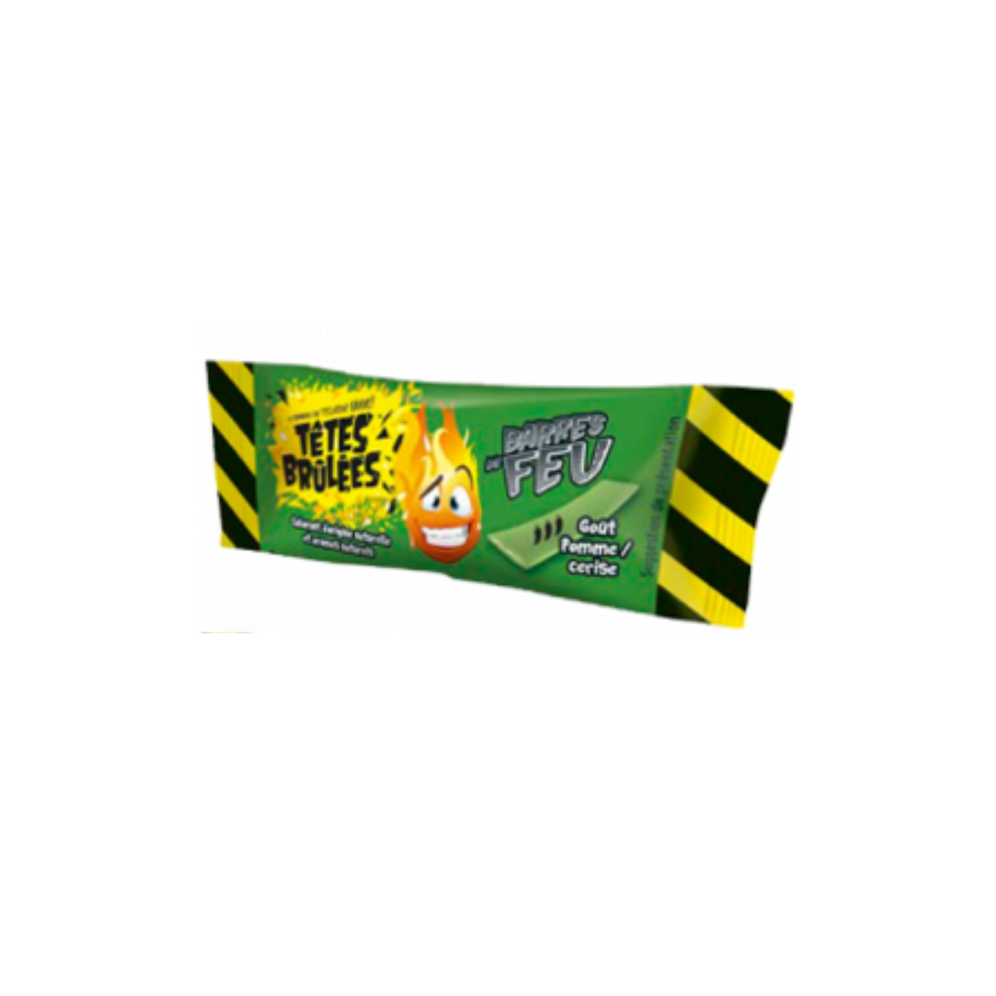 Têtes brûlées barres de feu Pomme Cerise 10g
