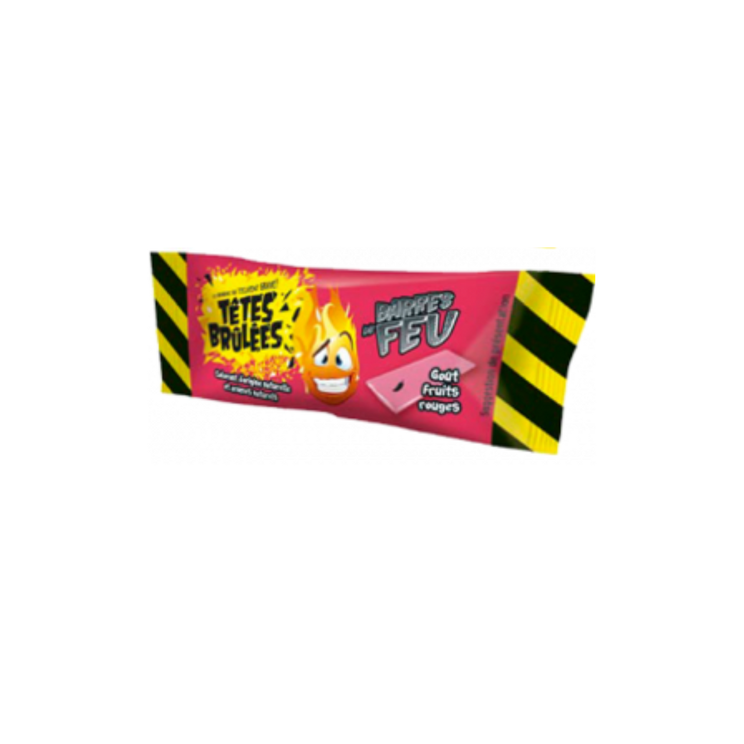 Têtes brûlées barres de feu Fruits rouges 10g