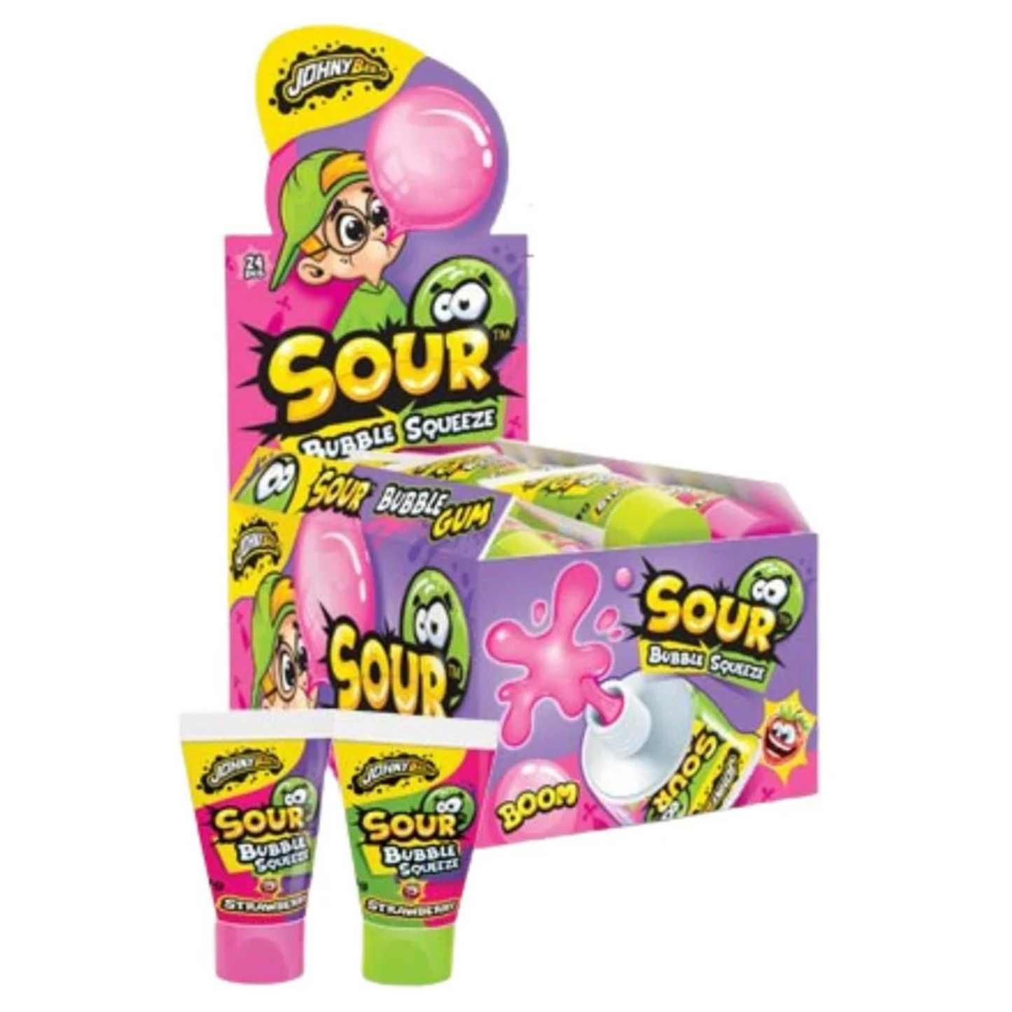 Johny Bee Sour Bubble Squeeze 30g