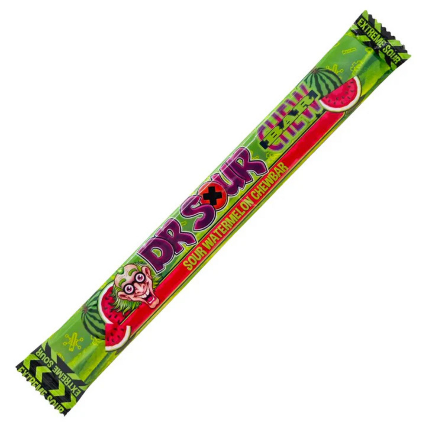 Dr. Sour Watermelon Chew Bar 50g