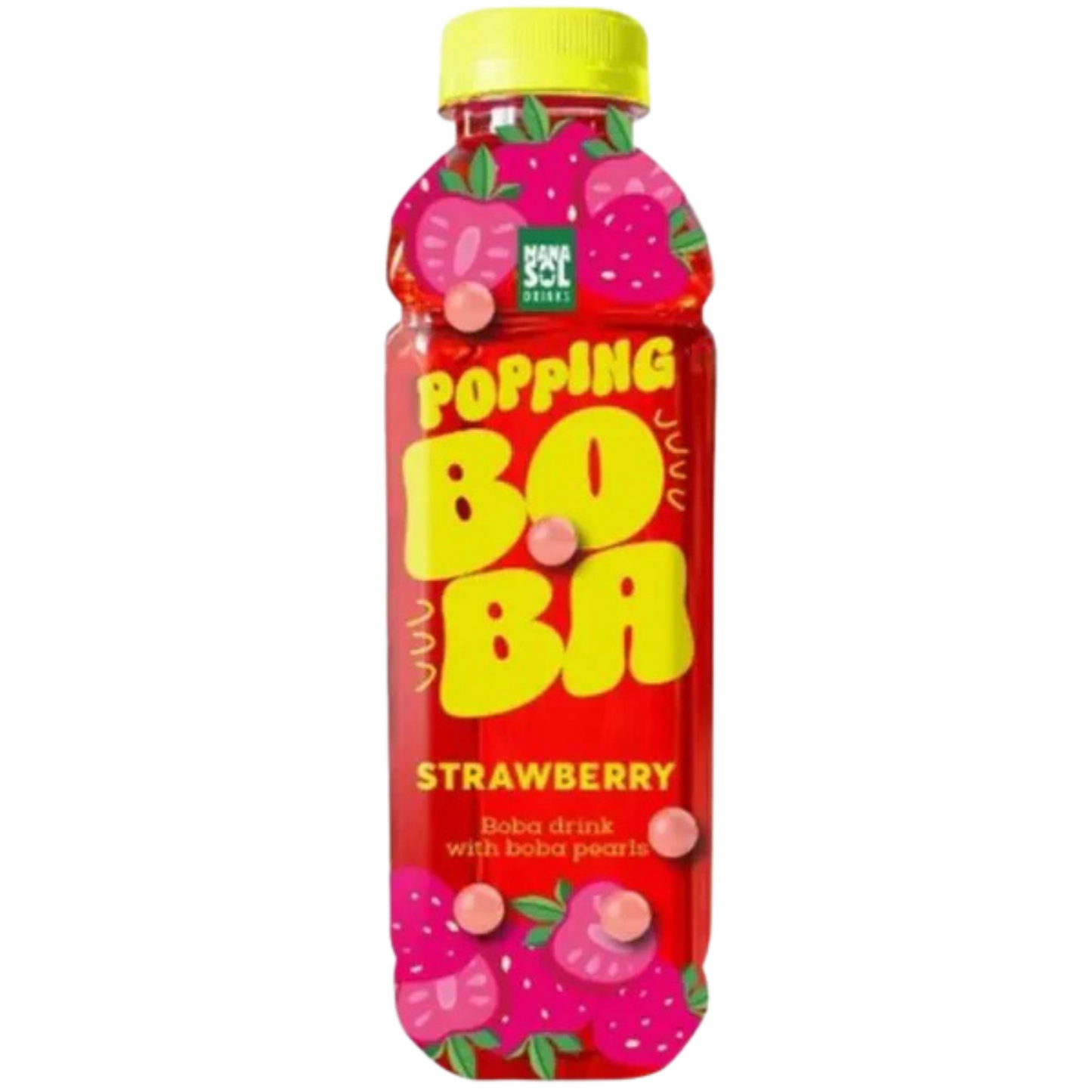ManaSol Popping Boba Fraise 500ml