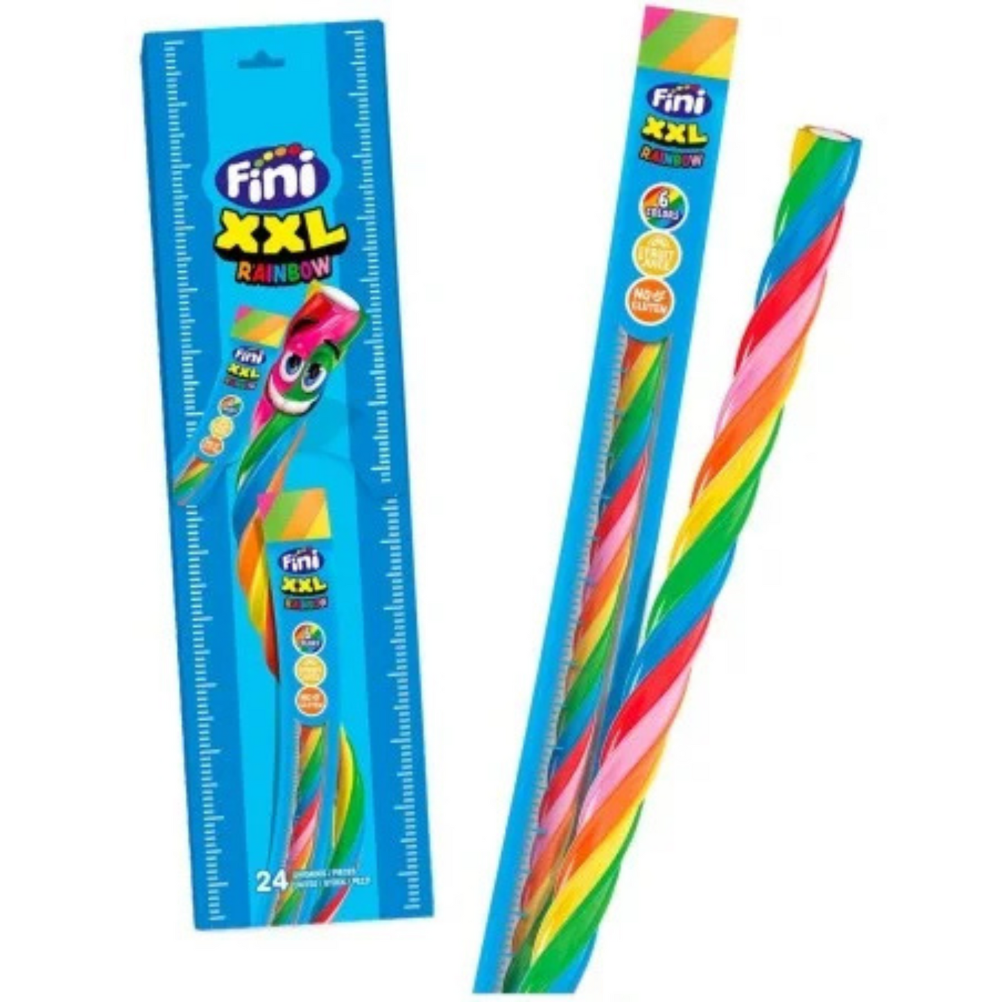 Fini Cables XXL Rainbow Fizz enveloppés 30g