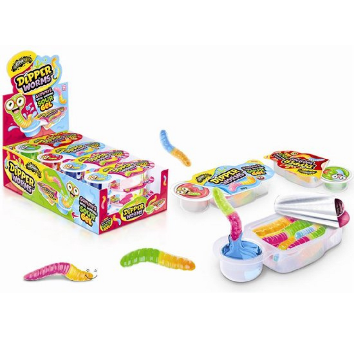 Johny Bee Dipper Worms 60 gr.