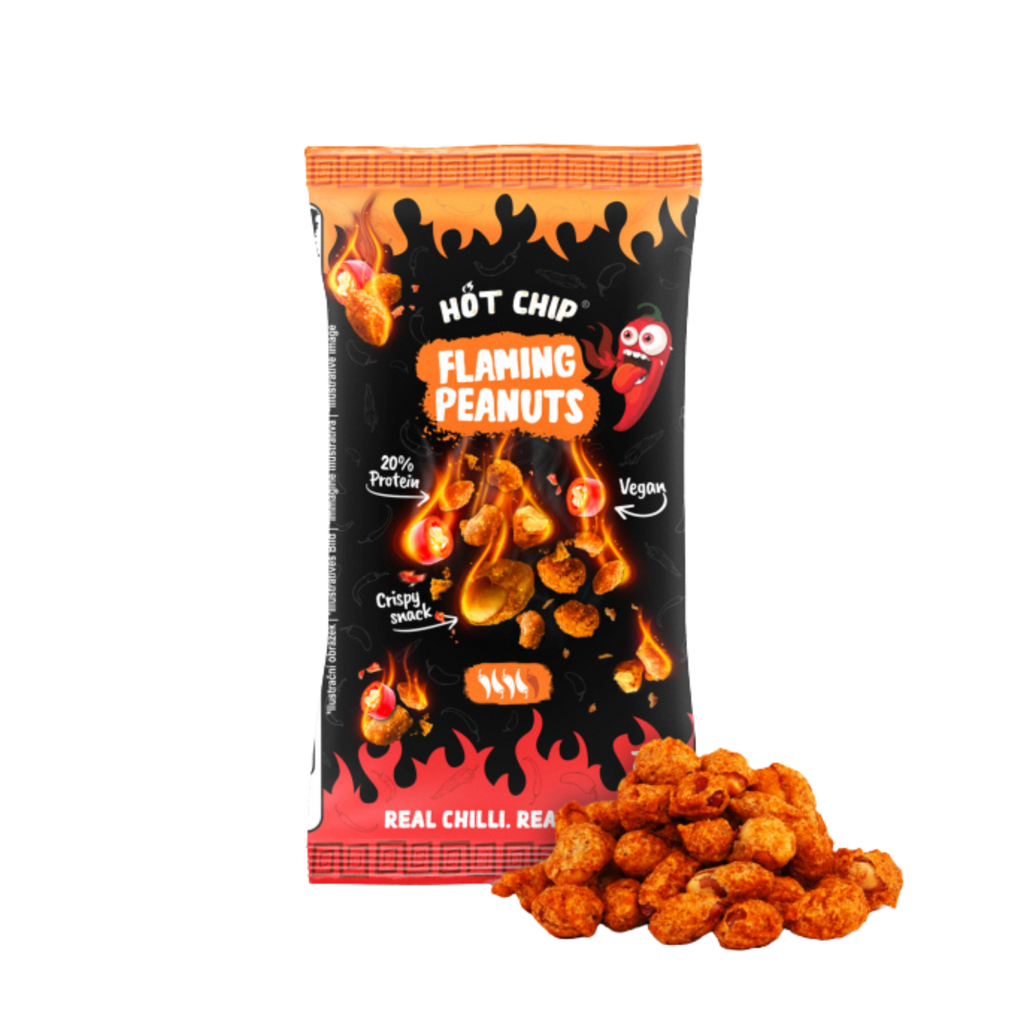 Hot Chip Peanuts Flaming 70g