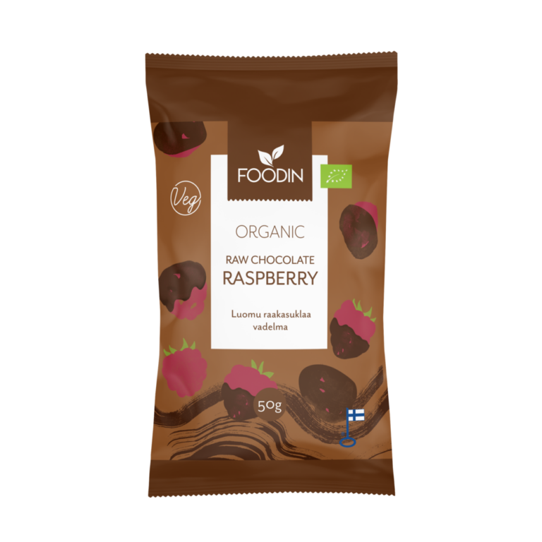 Raw Chocolate Raspberry, Organic 50g