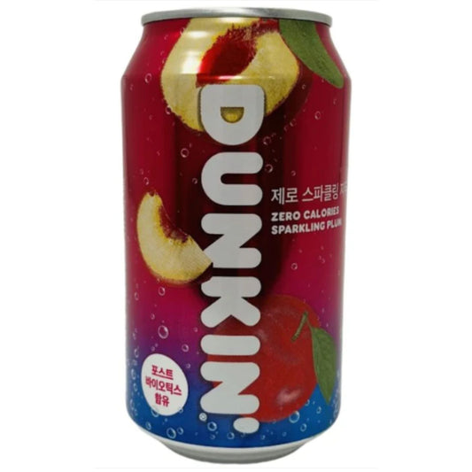 Dunkin Sparkling Zero Plum 350ml