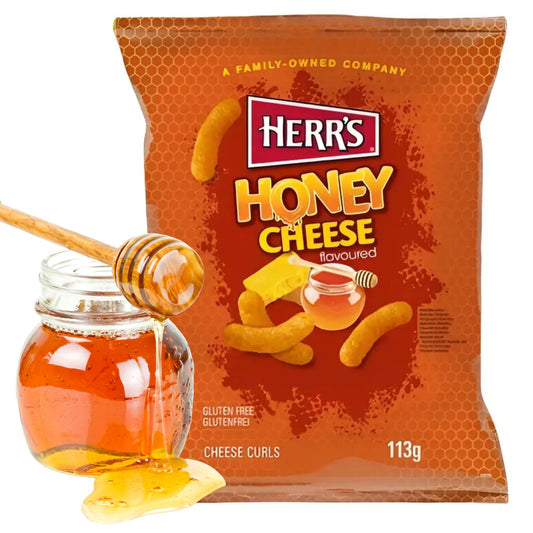 Herr's Cheese Curls Honey Cheese 113g
