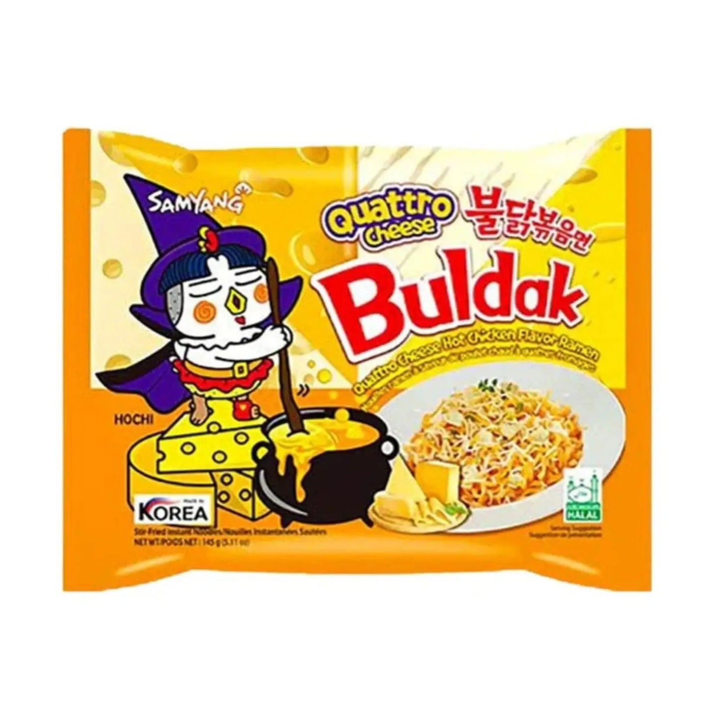 Samyang Buldak Quattro Cheese Ramen 140g