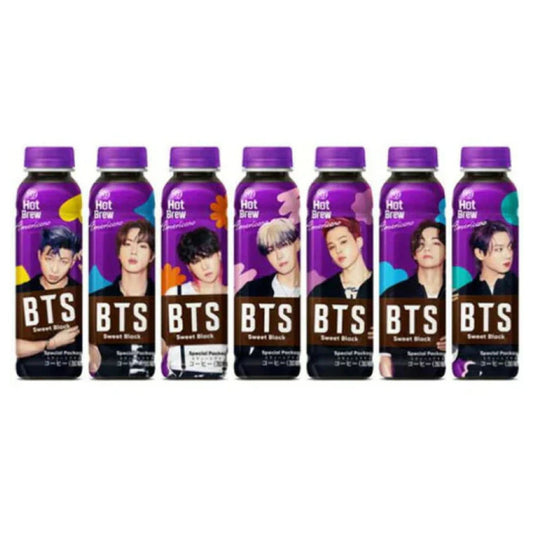 BTS Hot Brew Coffee Sweet Black 350ml BBD: 10/2025