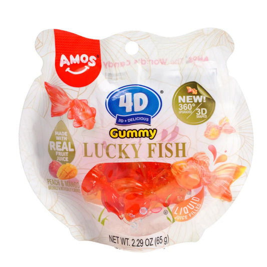 Amos 4D Gummy Lucky Fish 35g
