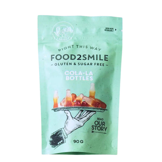 Sugar-Free Cola Candies | Cola-La Bottles 90g