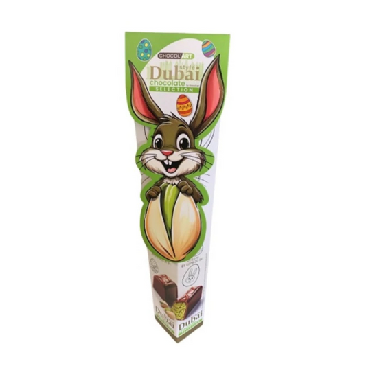 Chocolart Easter Dubai Dessert Milk Chocolate Pistachio Kadayif with Pastry Filling 70g