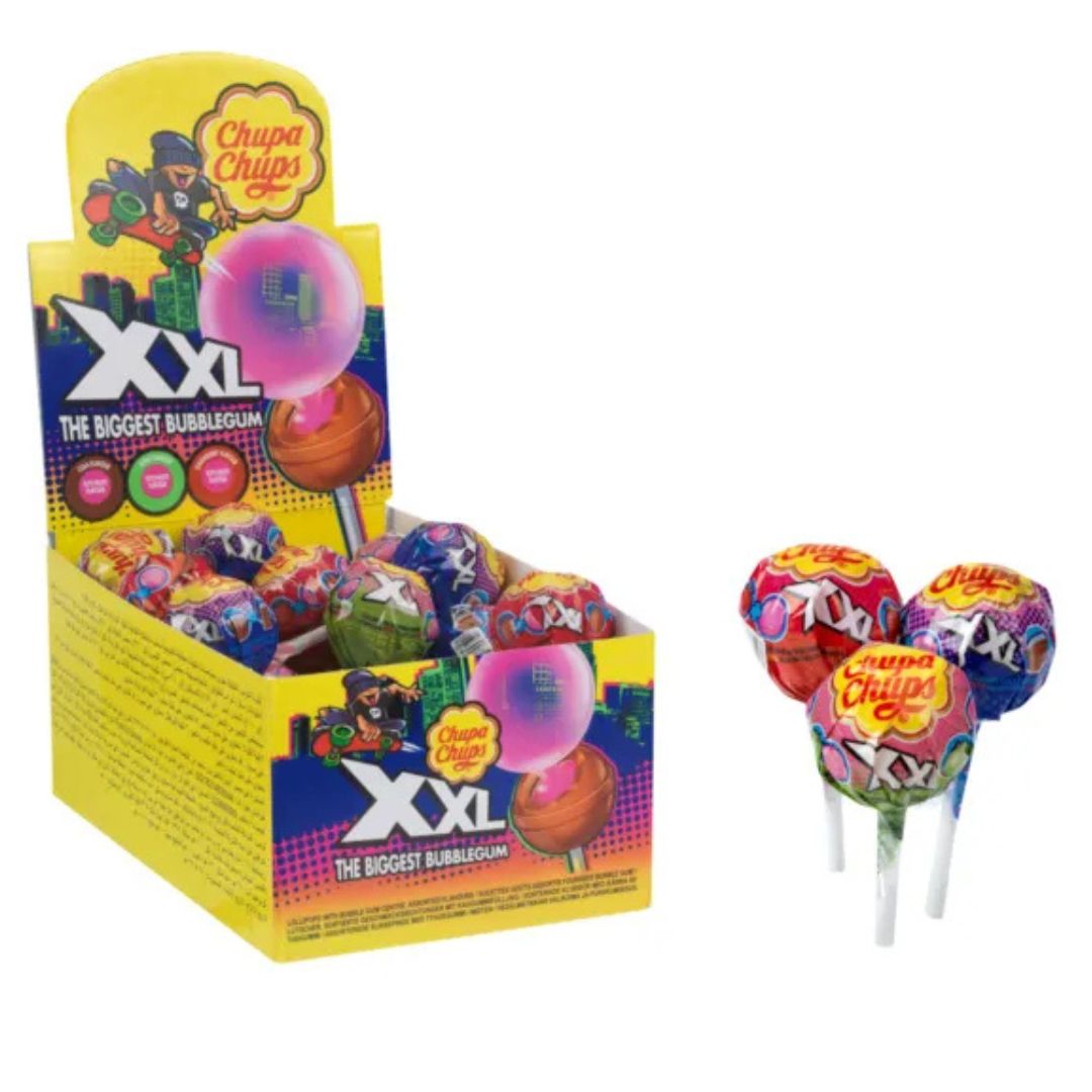 Chupa Chups XXL Lollie With Bubblegum 29g