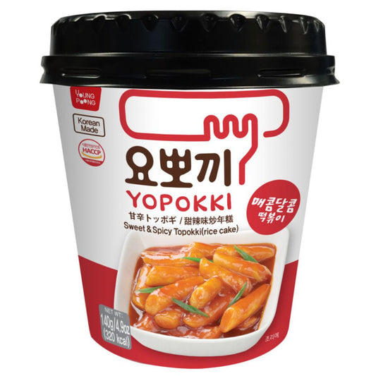 Yopokki Instant Topokki Sweet&Spicy 140g