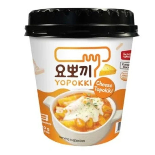 Yopokki Halal cheese Topokki Rice Cake 120g