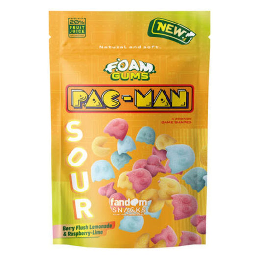 Fandom Snacks Foam Gums Pac-Man sour 125g