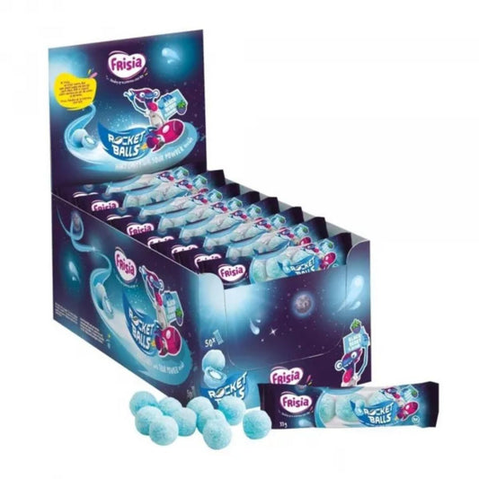 Rocket Balls Sour Balls Blackberries 33 g