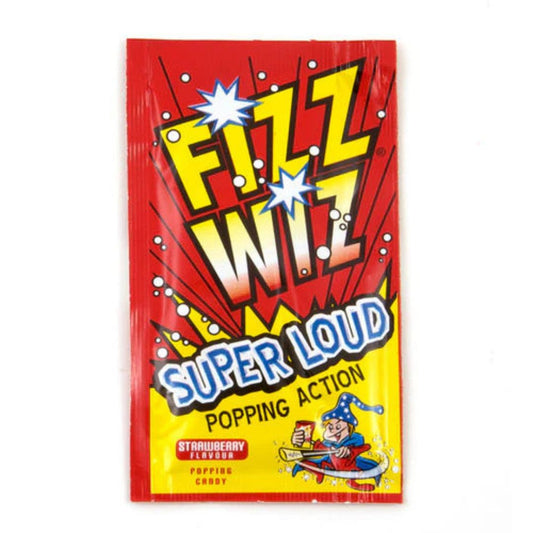 Fizz Wiz Popping Candy Strawberry 5g