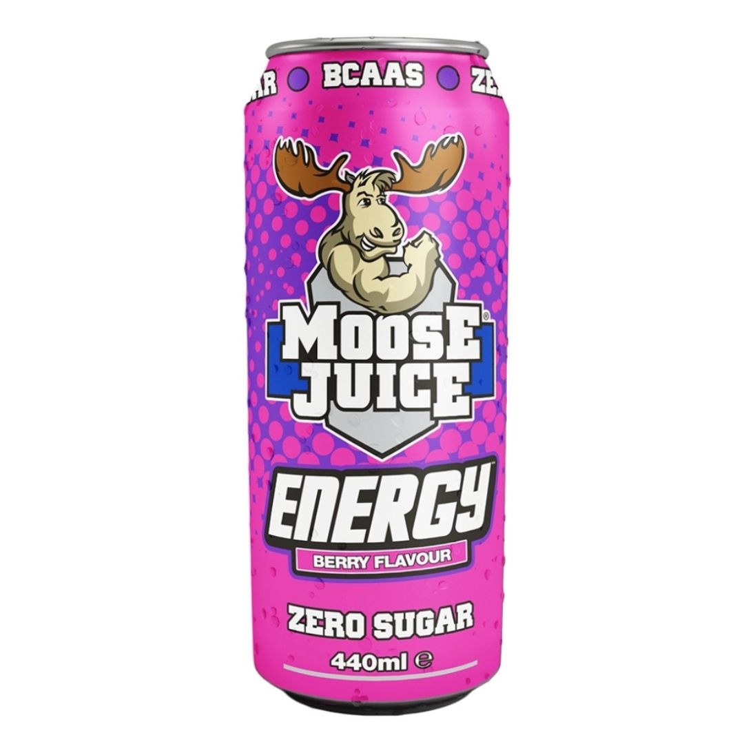Muscle Moose Juice Energy Berry 440ml