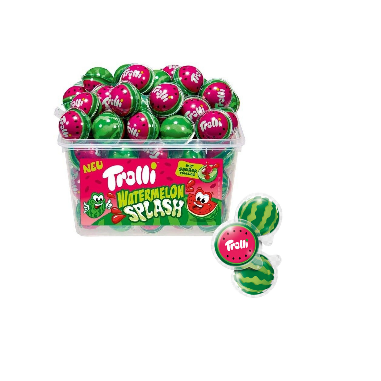 Trolli Watermelon Splash with sour filling 20g