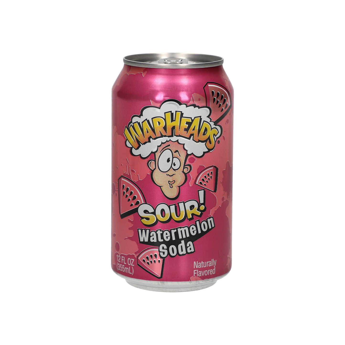 Warheads Sour Soda Watermelon 355 ml