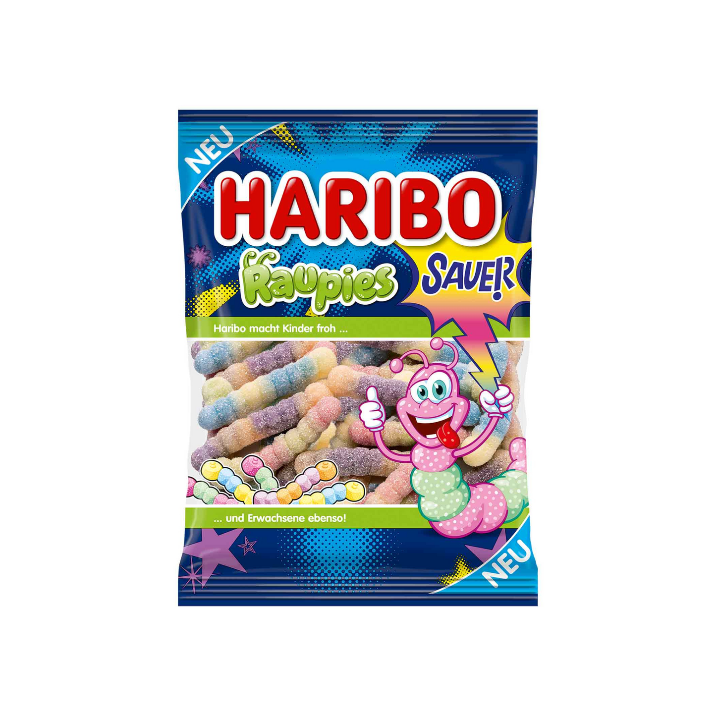 Haribo Sour Worms 160 g