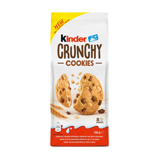 Kinder Crunchy Cookies 136g