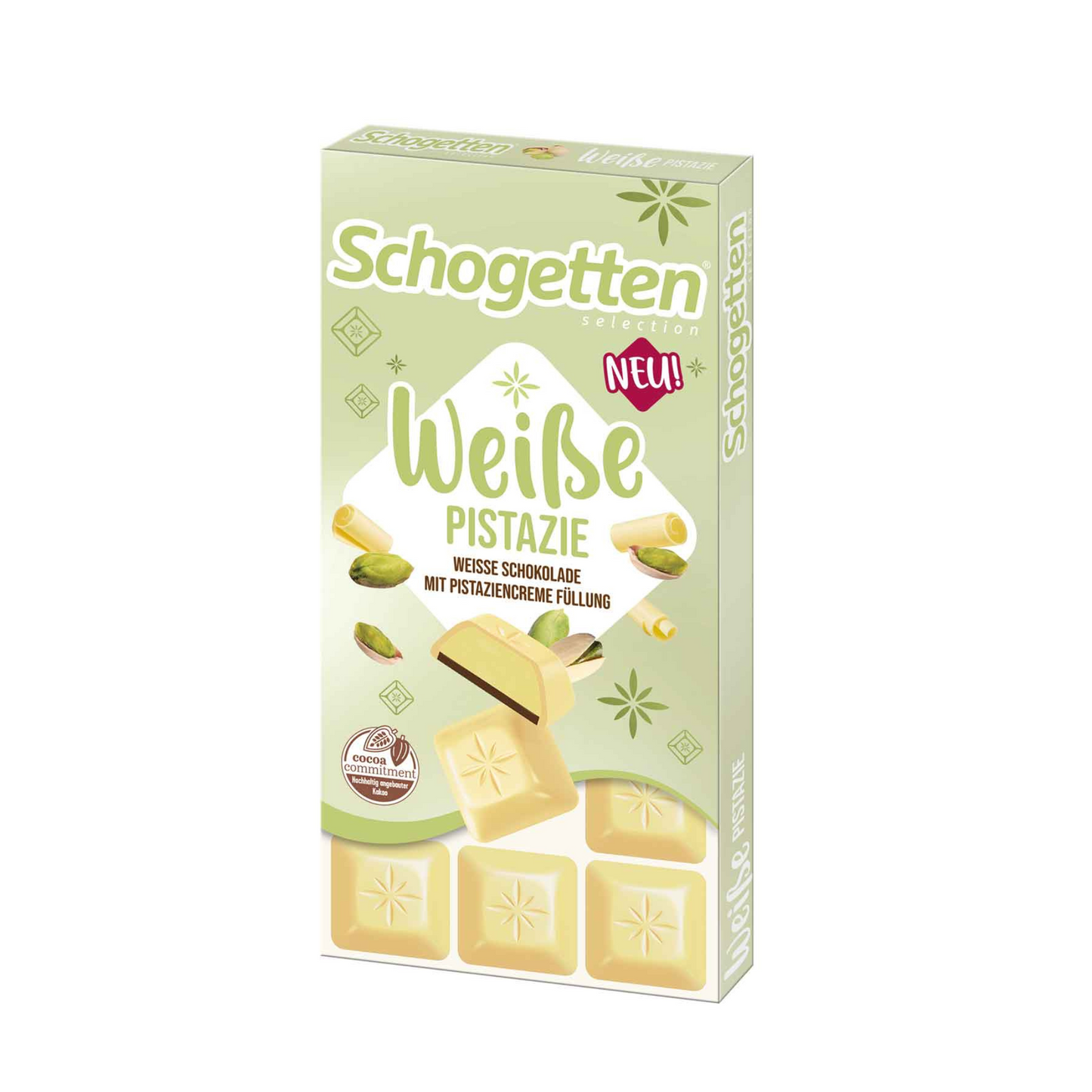 Schogetten Chocolat Blanc Pistache 100 g