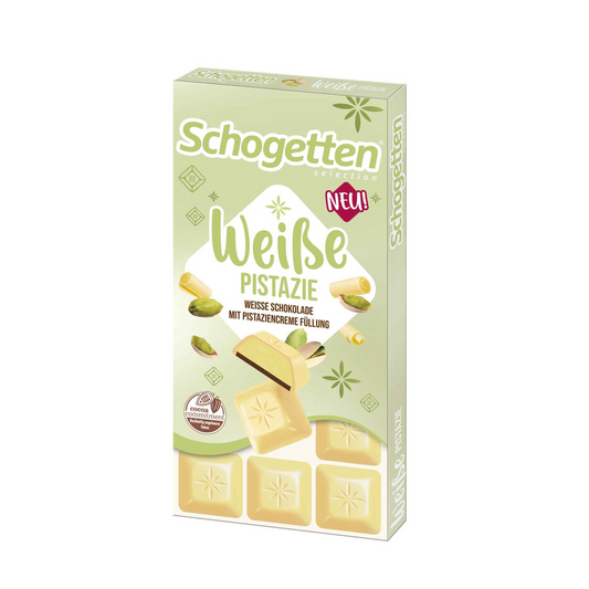 Schogetten Chocolat Blanc Pistache 100 g