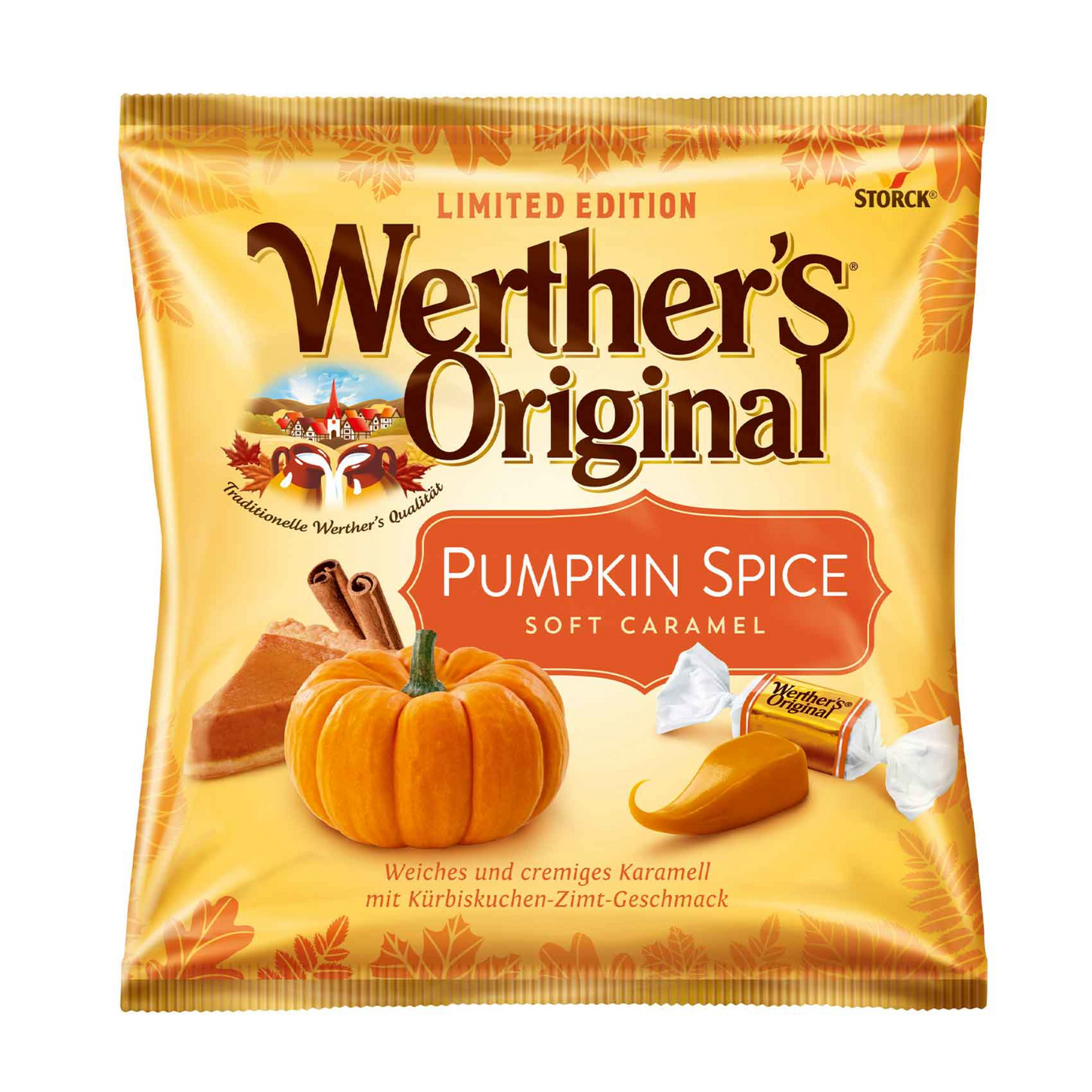 Werther's Original Soft Caramel Pumpkin Spice 180g