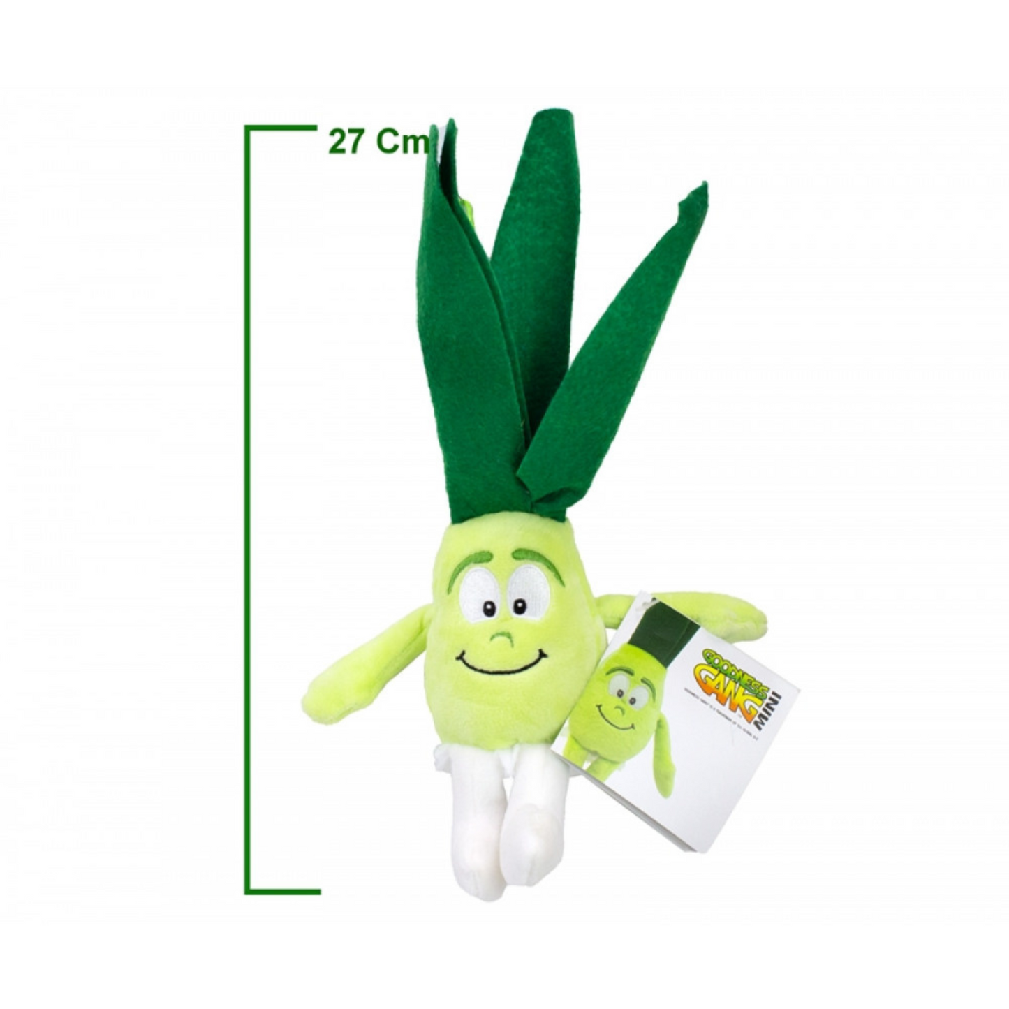 Leek Plush - Peluche Poireau (27 cm)