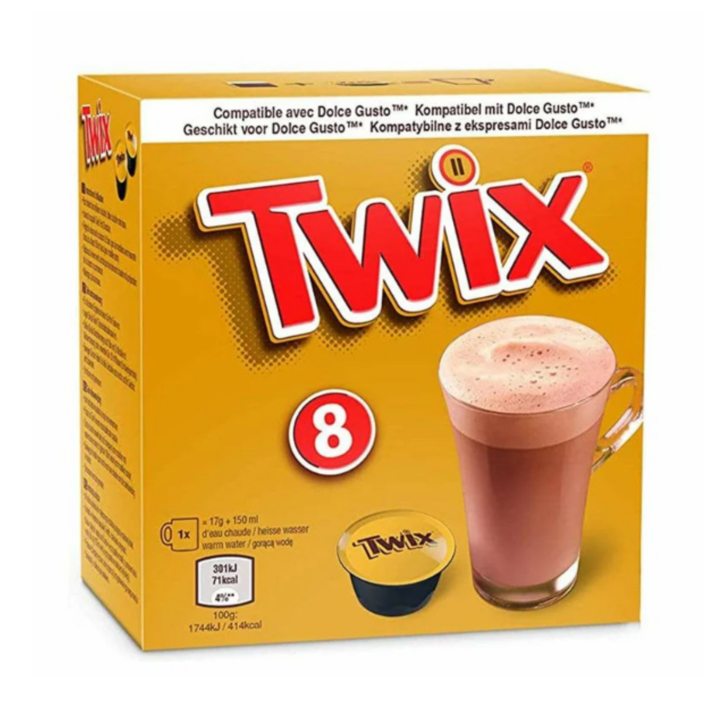 Nescafé Pods Dolce Gusto Twix 136g